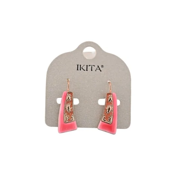 Coral earrings by Ikita
