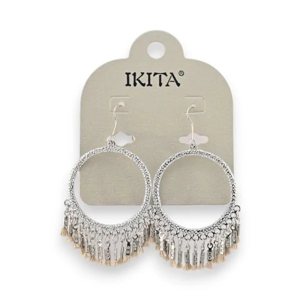 Boho-Chic Silber-Ohrringe von Ikita