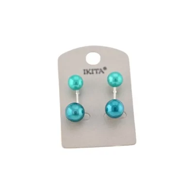 Orecchini con perle turchesi di Ikita