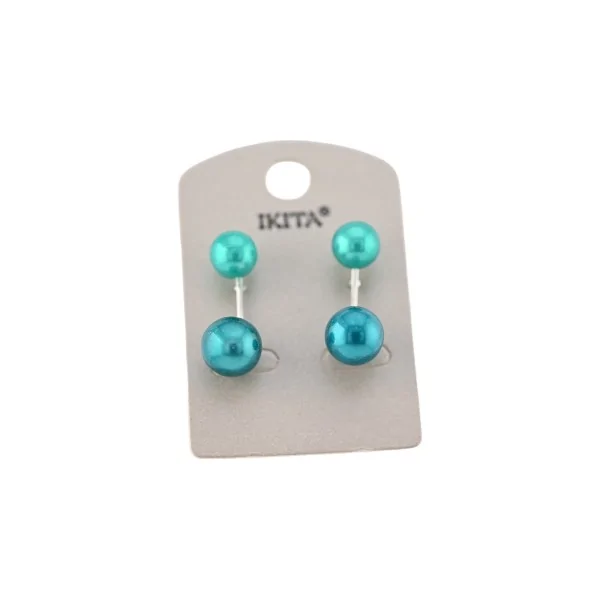 Orecchini con perle turchesi di Ikita