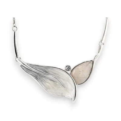 Collier Fantaisie Feuilles...