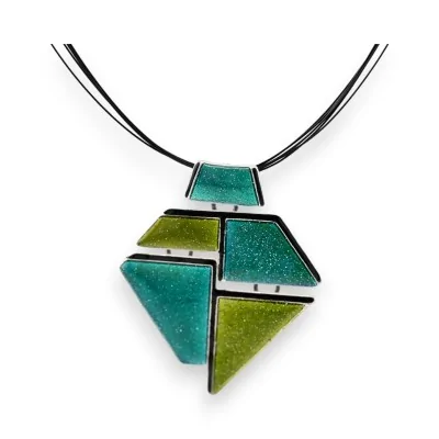 Collier géométrique Ikita...