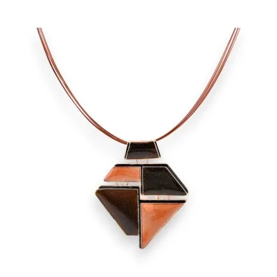 Collier géométrique Ikita...