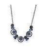 Collar Ikita Medallones Azules | Joya de Fantasía de Moda | Tendencia Actual