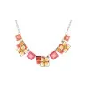 Collier Géométrique Floral Ikita - Bijou Fantaisie Original et Tendance