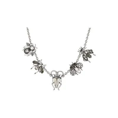 Collier fantaisie argenté...