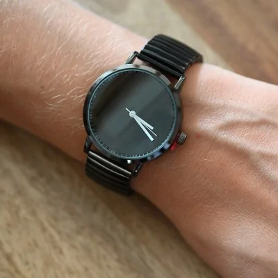 Ernest plain black watch