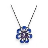 Collar Flor Azul de Ikita