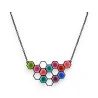 Ikita Hexacolor Halskette | Origineller und farbenfroher Modeschmuck