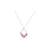 Rose Gold Plated Medallion Fashion Necklace by Ikita - Trendy Women's Jewelry