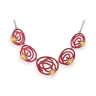 Collier fantaisie spirale...