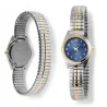 Montre Excellanc Femme Bicolore | Bracelet Extensible Élégant | Mode Tendance