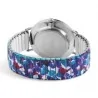 Donna Kelly EX0528 Uhr mit Mehrfarbigem Elastischem Armband | Trendige Mode