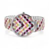 Reloj de Mujer Donna Kelly con Pulsera Elástica Multicolor | Diseño Original