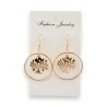 Boucles d'Oreilles Arbre de Vie | Bijou Symbolique Doré | Mode Tendance