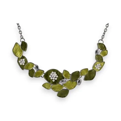 Collier Fantaisie Feuillage...