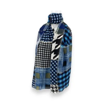 Foulard patchwork nuances...