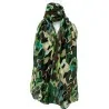 Lenço Camuflado em tons de verde