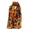 Foulard Camouflage Orange & Doré | Accessoire Mode Élégant | Mode Tendance
