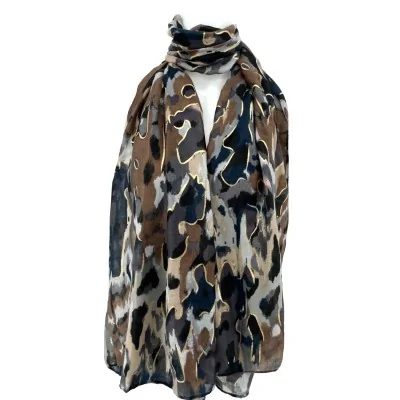 Lenço Camuflado preto
