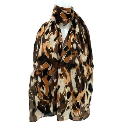 Lenço Camuflagem tons marrons