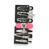 Set of 7 elegant hair clips