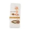 Conjunto de 5 presilhas de cabelo elegantes e glamorosas