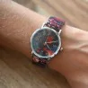 Montre Ernest Floral Vintage | Bracelet Élastique & Design Rétro Fleuri