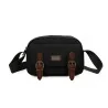 Gallantry black satchel shoulder bag