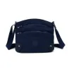 Bolsa tiracolo Gallantry multi-bolsos azul marinho