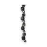 Ikita black geometric fashion bracelet - Trendy, elegant and modern jewelry
