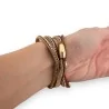 Bracciale multifilo Bohémien Ikita - Gioiello di bigiotteria trendy stile bohémien chic