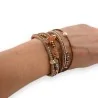 Pulseira multicamadas Boêmia Ikita - Bijuteria da moda estilo boho chique