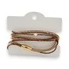 Bracciale multifilo Bohémien Ikita - Gioiello di bigiotteria trendy stile bohémien chic