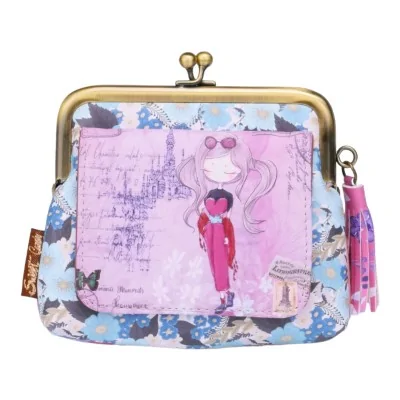 Monedero rosa y azul Sweet & Candy