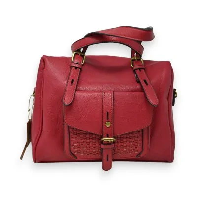 Bolsa de mão Mandoline Vermelho Elegância