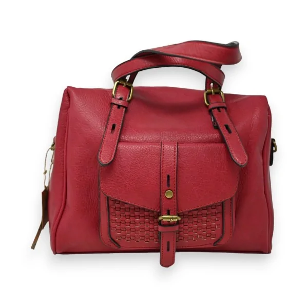 Bolsa de mão Mandoline Vermelho Elegância