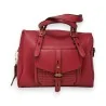Sac à main Mandoline Rouge Tressé | Design élégant et pratique | Mode Tendance