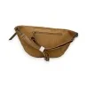 Kamelbraune Samt-Gürteltasche mit Sternen Mandoline | Trendiges & elegantes Accessoire
