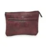 Porte-monnaie Mandoline Bordeaux | Accessoire Mode Élégant avec Clous Fantaisies
