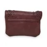 Monedero Trenzado Mandolina Burdeos | Accesorio elegante y práctico