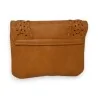 Porte-monnaie Tressé Mandoline en Cuir Synthétique Moutarde | Mode Tendance