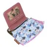 Sweet & Candy Rose/Blue Wallet - Vintage Floral Design | Trendy Fashion