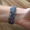 Ernest Tropical Floral Grey Watch | Trendy Elastic Bracelet Fashion Women's