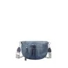 Bolsa de cintura David Jones em ganga - Alça com padrão étnico | Moda Tendência