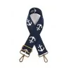 Bandoulière Tissu Marine Ancres | Sangle Sac Ajustable Style Nautique