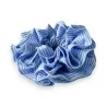 Gestreiftes Haargummi in Blau und Weiß
