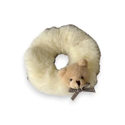 Elastico per capelli fantasia orsacchiotto di peluche