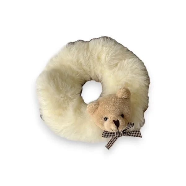 Fancy teddy bear scrunchie