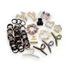 Lot de 65 accessoires cheveux variés
